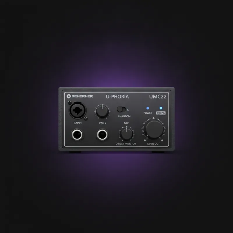 Behringer UMC22 U-Phoria