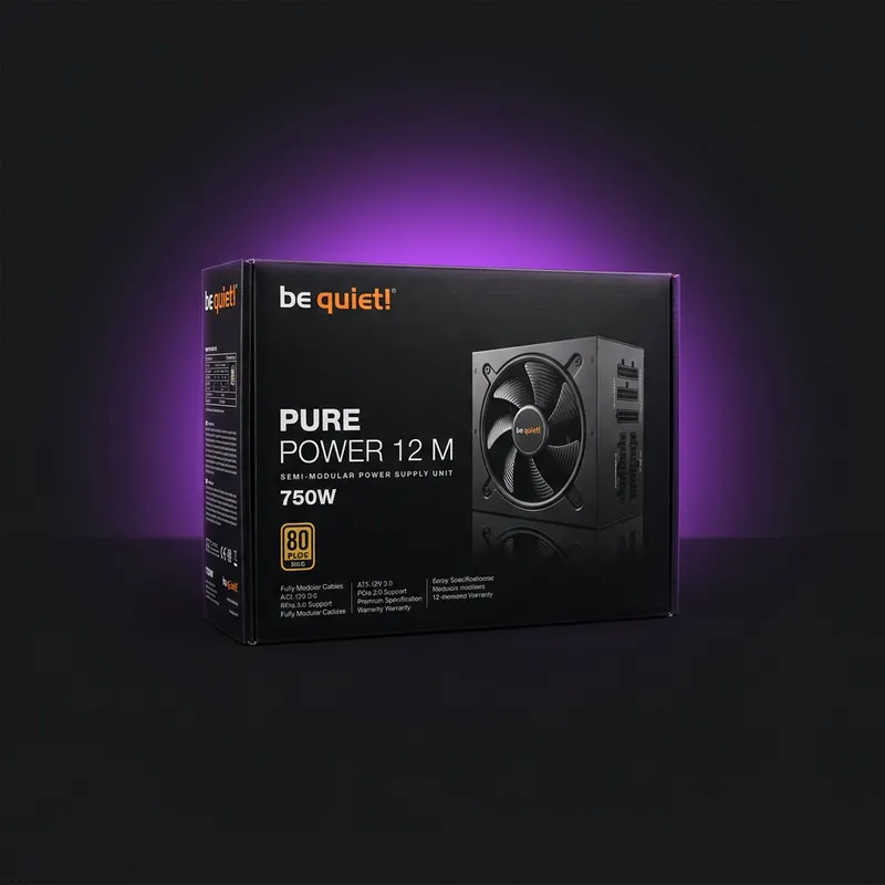 be quiet! Pure Power 12 M 750W 80+ Gold
