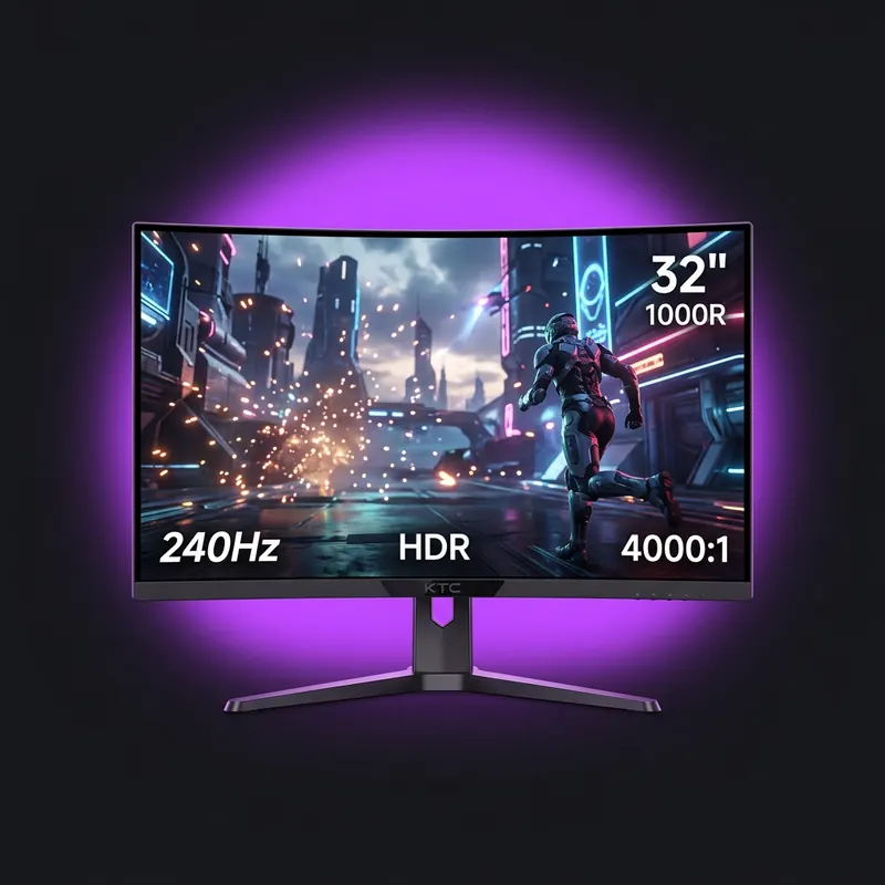 KTC 32" 240Hz Curved HDR 4000:1