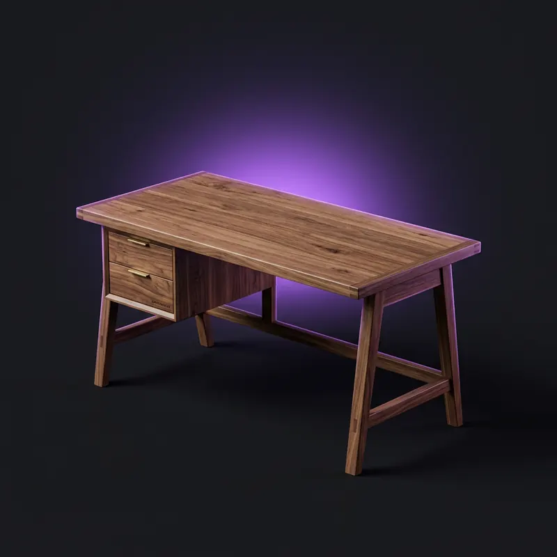 Progressive Solid Wood Desk